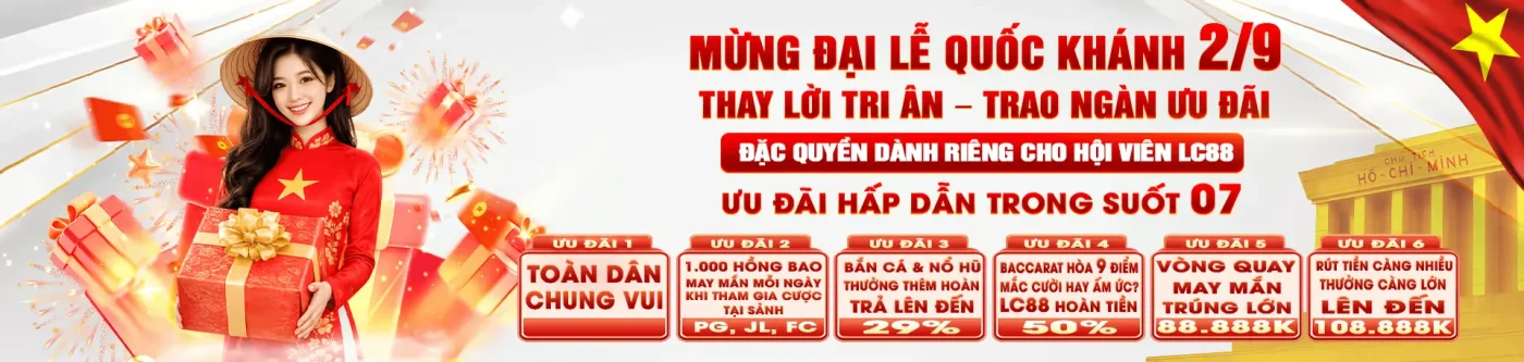 Lc88 mừng đại lễ